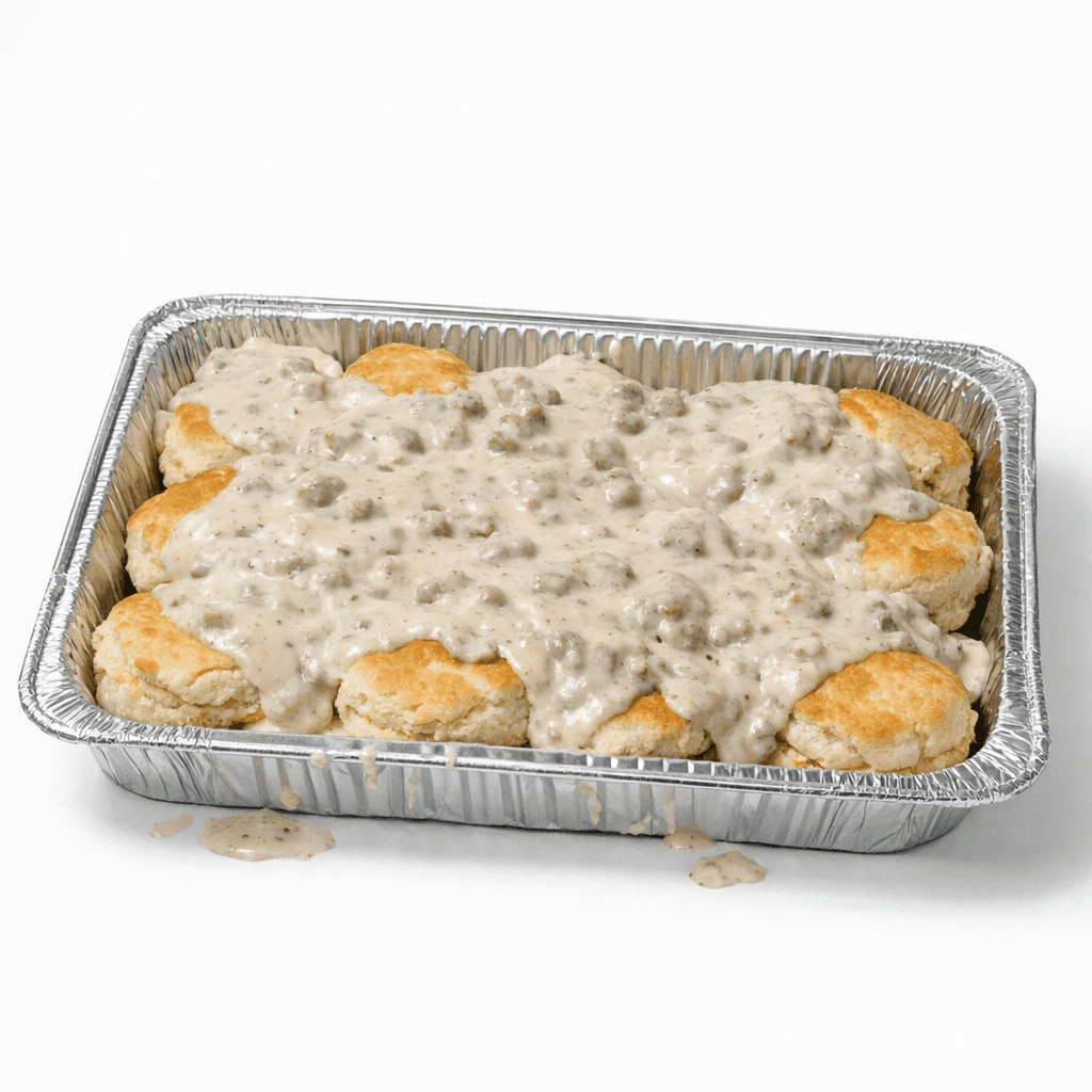Biscuit and Gravy Tray