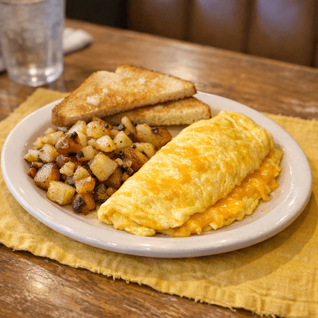 Cheddar Cheese Omelette