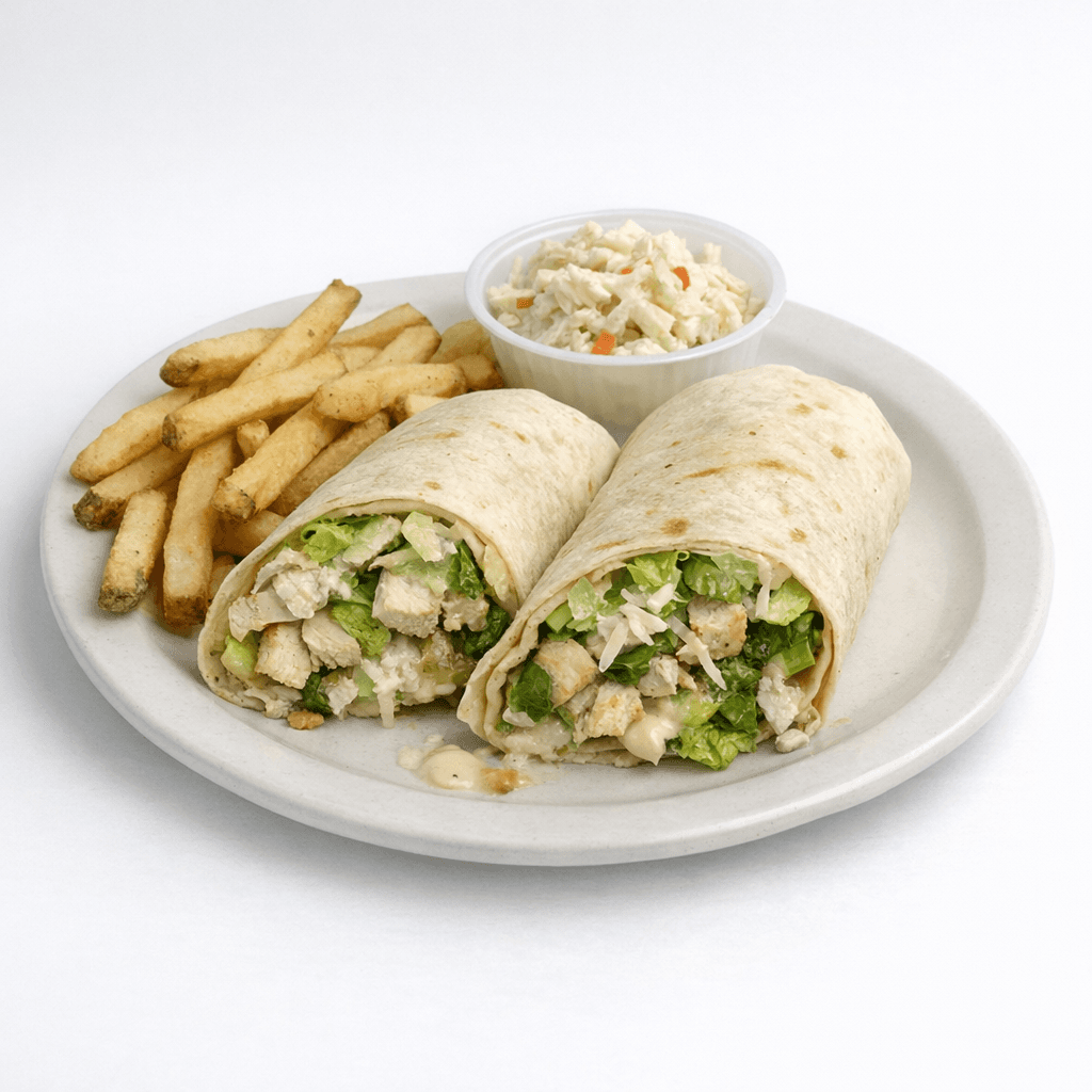 Chicken Caesar Wrap Platter
