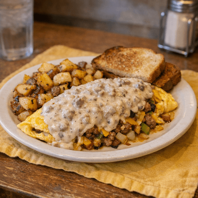 Country Boy Omelette