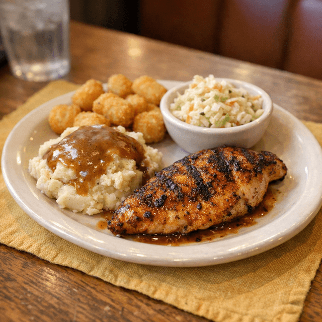 Grilled, Teriyaki or Cajun Chicken