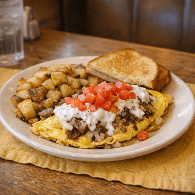 Gyro Omelette
