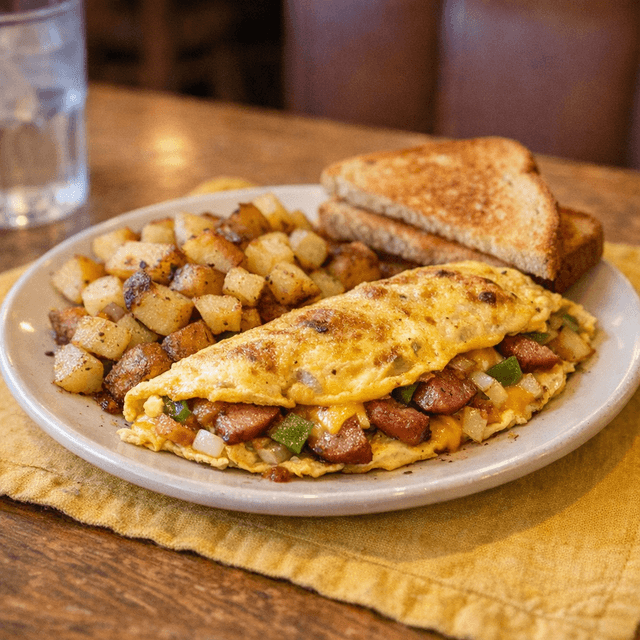 Smokey Western Omelette